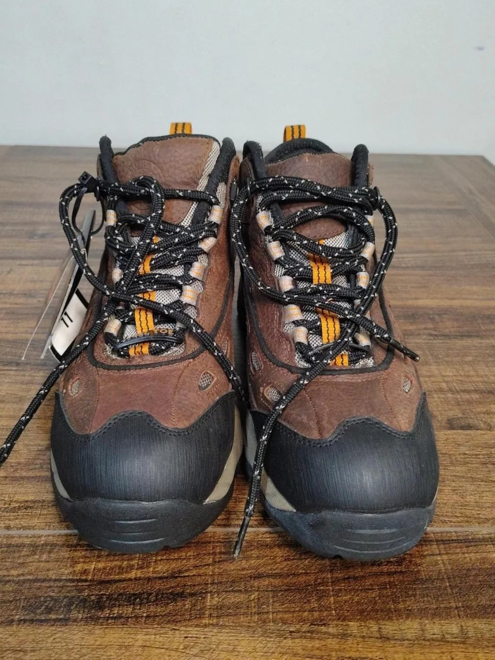 Brand New Braham Brown Lace-Up Heavy Duty Boots